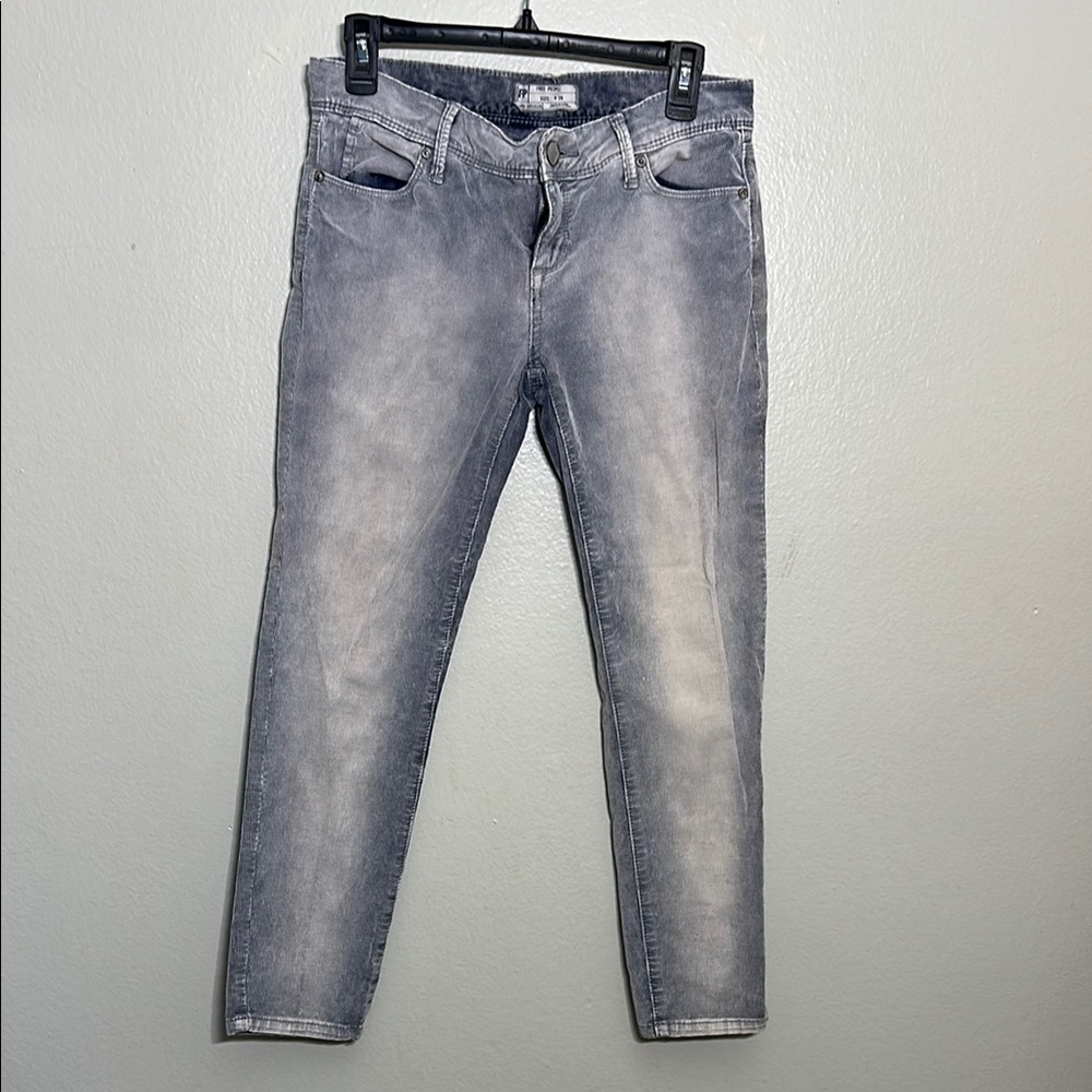 Free People Light Gray Corduroy